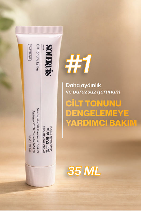 Solervis Gözenek ve Leke Karşıtı Aydınlatıcı Krem