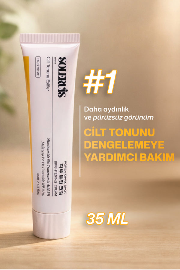 Solervis Gözenek ve Leke Karşıtı Aydınlatıcı Krem