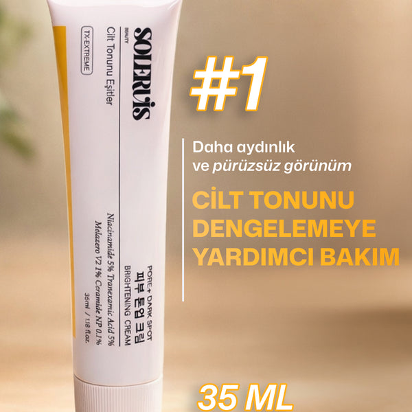 Solervis Gözenek ve Leke Karşıtı Aydınlatıcı Krem