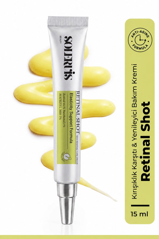 Retinal Shot Kırışıklık Karşıtı Sıkılaştırıcı Bakım Kremi %0,1 Retinal %3 Matrixyl 15 ml