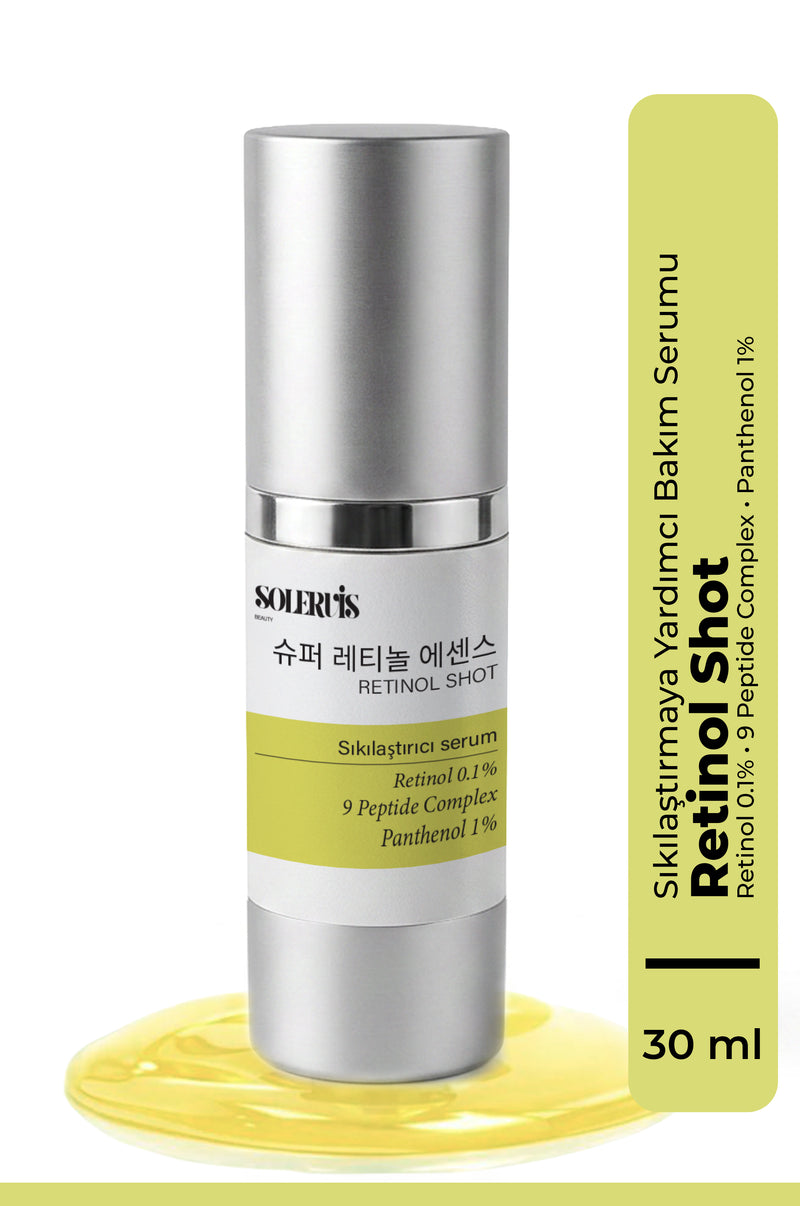 Retinol Shot Yaşlanma Karşıtı Sıkılaştırıcı Serum %0,1 Retinol | %5 Niacinamide - 30 ML
