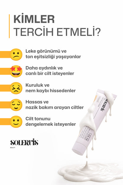 Solervis Gözenek ve Leke Karşıtı Aydınlatıcı Krem