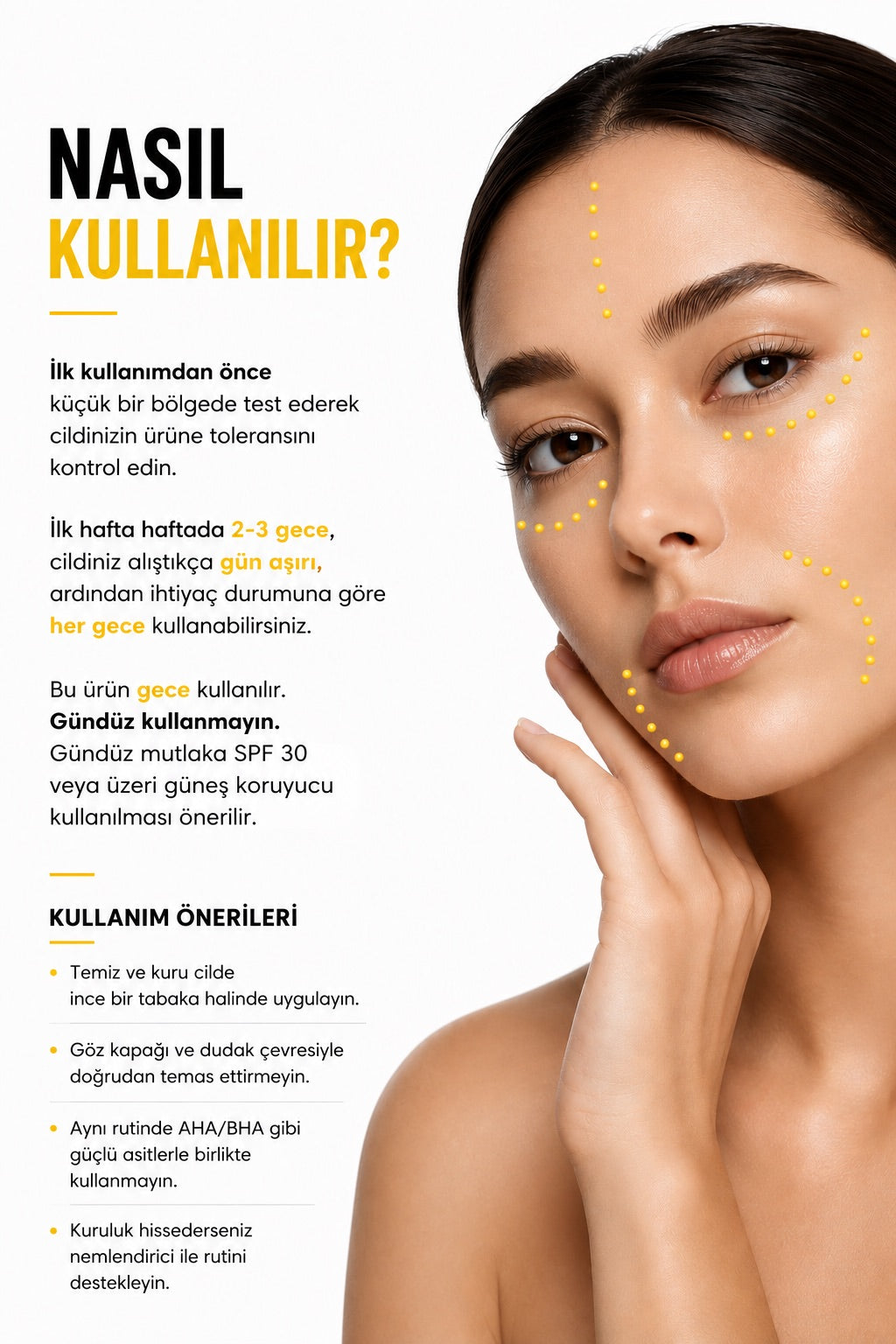 Retinal Shot Kırışıklık Karşıtı Sıkılaştırıcı Bakım Kremi %0,1 Retinal %3 Matrixyl 15 ml