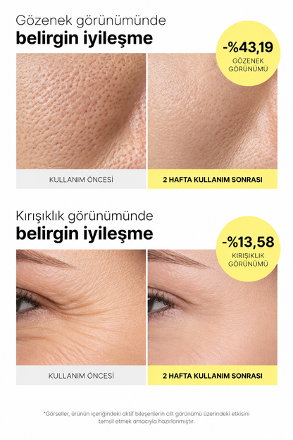Retinol Shot Yaşlanma Karşıtı Sıkılaştırıcı Serum %0,1 Retinol | %5 Niacinamide - 30 ML