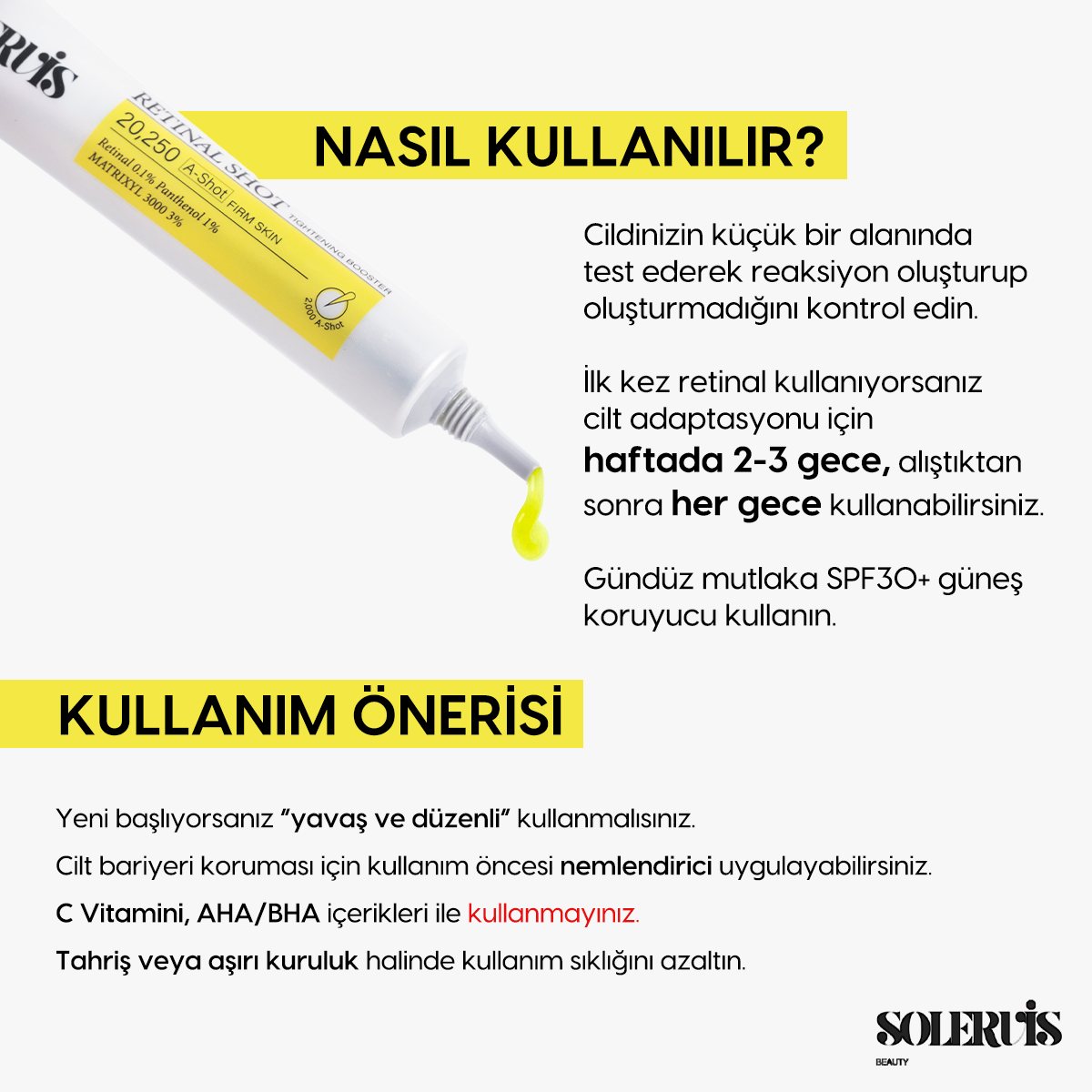 Retinal Bakım Kremi